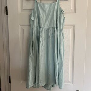 Light Blue Sleeveless Dress